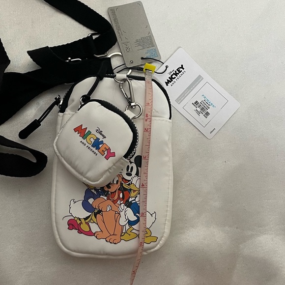 NEW Primark Disney phone case cardholder coin Mickey and friends - Picture 2 of 5